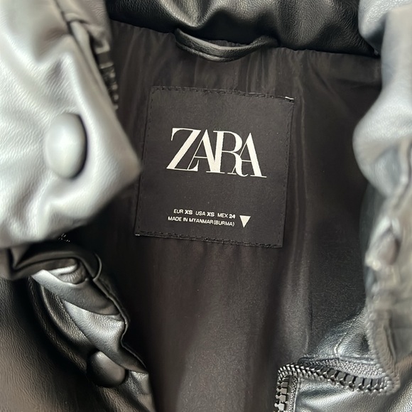 Zara Leather Vest - Picture 3 of 6